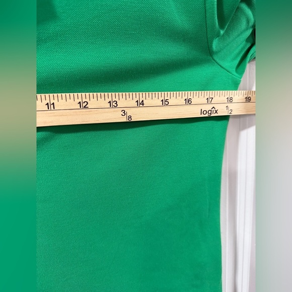 J.Crew Women’s Green Polo Shirt S NWT Collared Stretch Cotton Short Sleeve - Picture 8 of 8